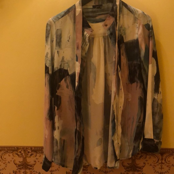 Button down patterned - Picture 1 of 3